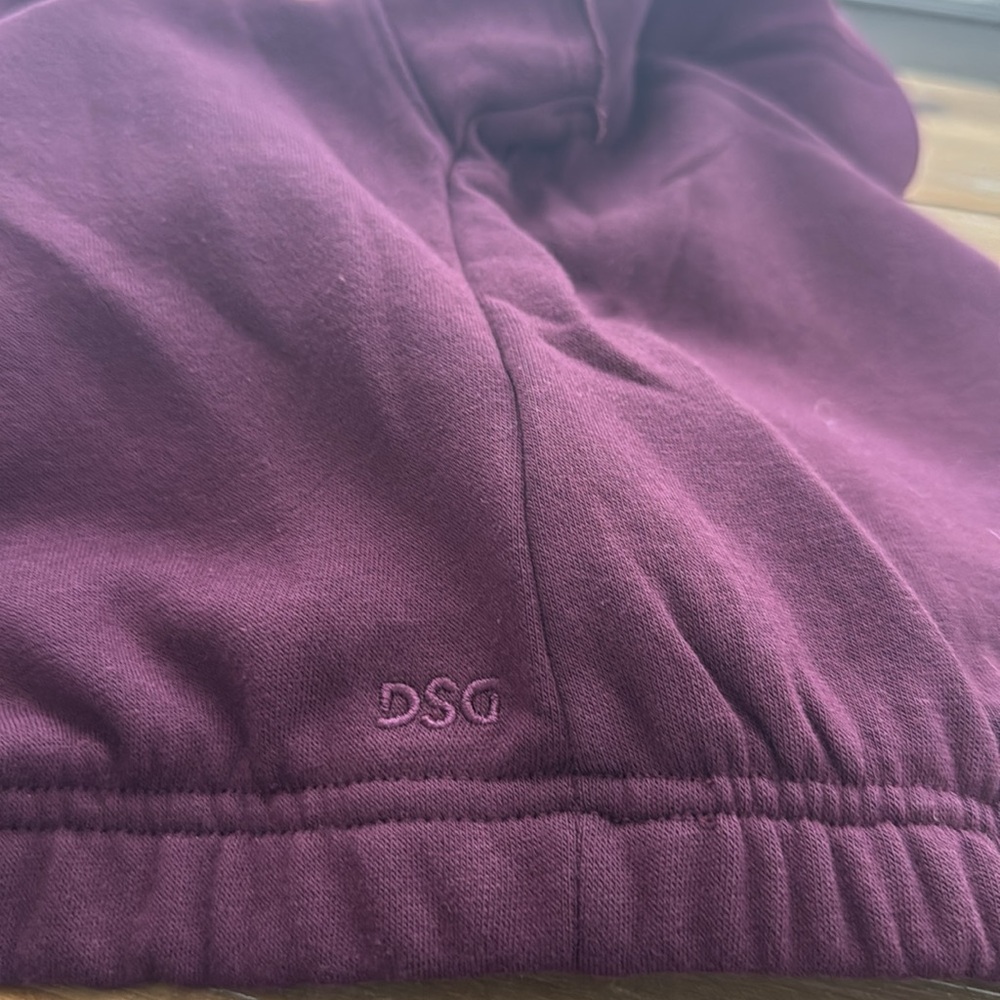 DSG Women's cinched SS fleece Crop oversized Top size XL NWT - Picture 8 of 9